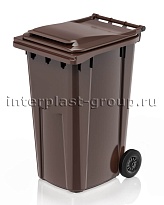 Контейнер для мусора 240 л коричневый облегченный 240 зеленый в Москве