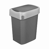 Контейнер для мусора Smart Bin 10 л (серый) 10 серый в Москве