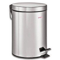 Ведро-контейнер для мусора (урна) с педалью LAIMA Classic, 20 л, зеркальное, нержавеющая сталь, со съемным внутренним ведром в Москве