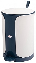 Контейнер для мусора Sтилъ с педалью 18 л синий 18 синий в Москве
