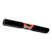 Мешки для мусора 180 л, черные, в рулоне 5 шт., ПВД, 80 мкм, 1100х900 мм, МЕШКОFF, 4216 в Москве