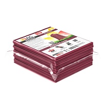Мешки для мусора 160 л, бордовые, в пачке 10 шт., ПВД, 40 мкм, 900х1100 мм, i-Bag в Москве